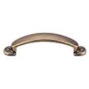 Top Knobs [M1698] Die Cast Zinc Cabinet Pull Handle - Arendal Series - Standard Size - German Bronze Finish - 3" C/C - 4" L
