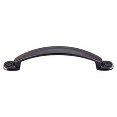 Top Knobs [M1861] Die Cast Zinc Cabinet Pull Handle - Arendal Series - Standard Size - Tuscan Bronze Finish - 3 3/4&quot; C/C - 5&quot; L