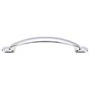 Top Knobs [M1864] Die Cast Zinc Cabinet Pull Handle - Arendal Series - Oversized - Polished Chrome Finish - 5 1/16&quot; C/C - 6 3/4&quot; L