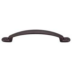Top Knobs [M1866] Die Cast Zinc Cabinet Pull Handle - Arendal Series - Oversized - Oil Rubbed Bronze Finish - 5 1/16" C/C - 6 3/4" L