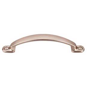 Top Knobs [M1869] Die Cast Zinc Cabinet Pull Handle - Arendal Series - Standard Size - Brushed Bronze Finish - 3 3/4" C/C - 5" L