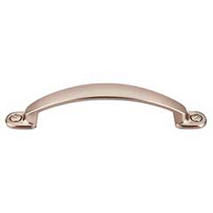 Top Knobs [M1869] Die Cast Zinc Cabinet Pull Handle - Arendal Series - Standard Size - Brushed Bronze Finish - 3 3/4&quot; C/C - 5&quot; L