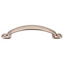 Top Knobs [M1869] Die Cast Zinc Cabinet Pull Handle - Arendal Series - Standard Size - Brushed Bronze Finish - 3 3/4&quot; C/C - 5&quot; L