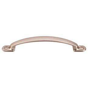 Top Knobs [M1870] Die Cast Zinc Cabinet Pull Handle - Arendal Series - Oversized - Brushed Bronze Finish - 5 1/16" C/C - 6 3/4" L