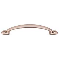 Top Knobs [M1870] Die Cast Zinc Cabinet Pull Handle - Arendal Series - Oversized - Brushed Bronze Finish - 5 1/16" C/C - 6 3/4" L