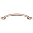 Top Knobs [M1870] Die Cast Zinc Cabinet Pull Handle - Arendal Series - Oversized - Brushed Bronze Finish - 5 1/16" C/C - 6 3/4" L