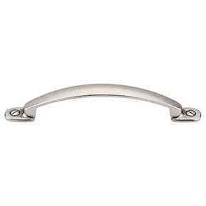 Top Knobs [M471] Die Cast Zinc Cabinet Pull Handle - Arendal Series - Oversized - Pewter Antique Finish - 5 1/16" C/C - 6 3/4" L
