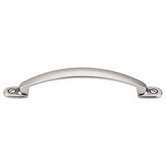 Top Knobs [M471] Die Cast Zinc Cabinet Pull Handle - Arendal Series - Oversized - Pewter Antique Finish - 5 1/16&quot; C/C - 6 3/4&quot; L