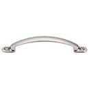 Top Knobs [M471] Die Cast Zinc Cabinet Pull Handle - Arendal Series - Oversized - Pewter Antique Finish - 5 1/16" C/C - 6 3/4" L