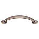 Top Knobs [M478] Die Cast Zinc Cabinet Pull Handle - Arendal Series - Standard Size - German Bronze Finish - 3 3/4&quot; C/C - 5&quot; L