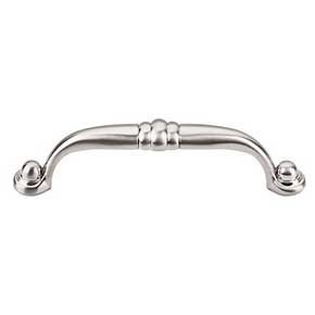 Top Knobs [M1326] Die Cast Zinc Cabinet Pull Handle - Voss Series - Standard Size - Brushed Satin Nickel Finish - 3 3/4" C/C - 4 5/16" L