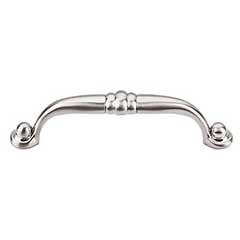 Top Knobs [M1326] Die Cast Zinc Cabinet Pull Handle - Voss Series - Standard Size - Brushed Satin Nickel Finish - 3 3/4" C/C - 4 5/16" L