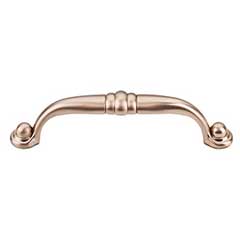 Top Knobs [M1643] Die Cast Zinc Cabinet Pull Handle - Voss Series - Standard Size - Brushed Bronze Finish - 3 3/4&quot; C/C - 4 5/16&quot; L