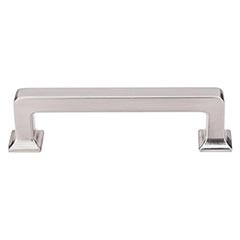 Top Knobs [TK703BSN] Die Cast Zinc Cabinet Pull Handle - Ascendra Series - Standard Size - Brushed Satin Nickel Finish - 3 3/4&quot; C/C - 4 7/16&quot; L