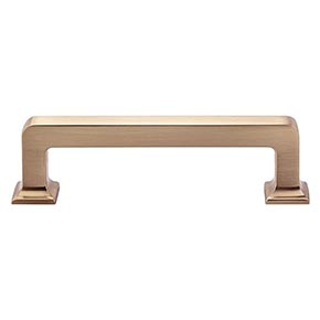 Top Knobs [TK703HB] Die Cast Zinc Cabinet Pull Handle - Ascendra Series - Standard Size - Honey Bronze Finish - 3 3/4" C/C - 4 7/16" L