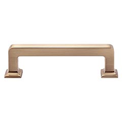 Top Knobs [TK703HB] Die Cast Zinc Cabinet Pull Handle - Ascendra Series - Standard Size - Honey Bronze Finish - 3 3/4" C/C - 4 7/16" L