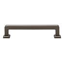 Top Knobs [TK704AG] Die Cast Zinc Cabinet Pull Handle - Ascendra Series - Oversized - Ash Gray Finish - 5 1/16" C/C - 5 11/16" L