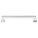 Top Knobs [TK705PN] Die Cast Zinc Cabinet Pull Handle - Ascendra Series - Oversized - Polished Nickel Finish - 6 5/16" C/C - 7" L