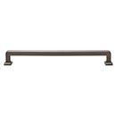 Top Knobs [TK706AG] Die Cast Zinc Cabinet Pull Handle - Ascendra Series - Oversized - Ash Gray Finish - 9&quot; C/C - 9 11/16&quot; L