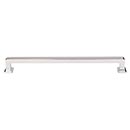 Top Knobs [TK706PN] Die Cast Zinc Cabinet Pull Handle - Ascendra Series - Oversized - Polished Nickel Finish - 9" C/C - 9 11/16" L