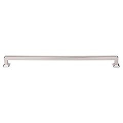 Top Knobs [TK708BSN] Die Cast Zinc Cabinet Pull Handle - Ascendra Series - Oversized - Brushed Satin Nickel Finish - 12&quot; C/C - 12 5/8&quot; L