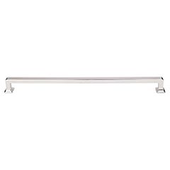 Top Knobs [TK708PN] Die Cast Zinc Cabinet Pull Handle - Ascendra Series - Oversized - Polished Nickel Finish - 12" C/C - 12 5/8" L