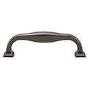 Top Knobs [TK722AG] Die Cast Zinc Cabinet Pull Handle - Contour Series - Standard Size - Ash Gray Finish - 3 3/4&quot; C/C - 4 5/16&quot; L