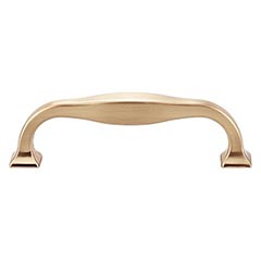 Top Knobs [TK722HB] Die Cast Zinc Cabinet Pull Handle - Contour Series - Standard Size - Honey Bronze Finish - 3 3/4" C/C - 4 5/16" L