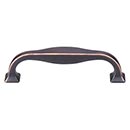 Top Knobs [TK722UM] Die Cast Zinc Cabinet Pull Handle - Contour Series - Standard Size - Umbrio Finish - 3 3/4" C/C - 4 5/16" L