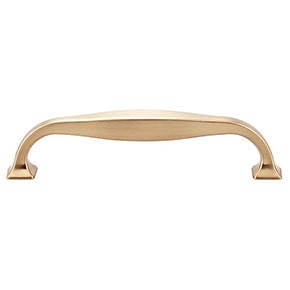 Top Knobs [TK723HB] Die Cast Zinc Cabinet Pull Handle - Contour Series - Oversized - Honey Bronze Finish - 5 1/16" C/C - 5 9/16" L