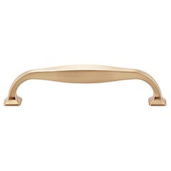 Top Knobs [TK723HB] Die Cast Zinc Cabinet Pull Handle - Contour Series - Oversized - Honey Bronze Finish - 5 1/16" C/C - 5 9/16" L