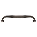 Top Knobs [TK724AG] Die Cast Zinc Cabinet Pull Handle - Contour Series - Oversized - Ash Gray Finish - 6 5/16&quot; C/C - 6 7/8&quot; L