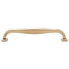 Top Knobs [TK724HB] Die Cast Zinc Cabinet Pull Handle - Contour Series - Oversized - Honey Bronze Finish - 6 5/16" C/C - 6 7/8" L