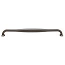 Top Knobs [TK726AG] Die Cast Zinc Cabinet Pull Handle - Contour Series - Oversized - Ash Gray Finish - 12&quot; C/C - 12 9/16&quot; L