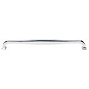 Top Knobs [TK726PC] Die Cast Zinc Cabinet Pull Handle - Contour Series - Oversized - Polished Chrome Finish - 12" C/C - 12 9/16" L