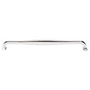 Top Knobs [TK726PN] Die Cast Zinc Cabinet Pull Handle - Contour Series - Oversized - Polished Nickel Finish - 12" C/C - 12 9/16" L