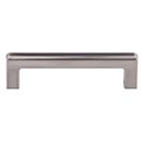 Top Knobs [TK672BSN] Die Cast Zinc Cabinet Pull Handle - Podium Series - Standard Size - Brushed Satin Nickel Finish - 3 3/4" C/C - 4 1/4" L