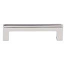 Top Knobs [TK672PN] Die Cast Zinc Cabinet Pull Handle - Podium Series - Standard Size - Polished Nickel Finish - 3 3/4" C/C - 4 1/4" L