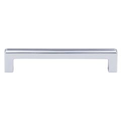 Top Knobs [TK673PC] Die Cast Zinc Cabinet Pull Handle - Podium Series - Oversized - Polished Chrome Finish - 5 1/16" C/C - 5 1/2" L
