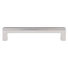 Top Knobs [TK673PN] Die Cast Zinc Cabinet Pull Handle - Podium Series - Oversized - Polished Nickel Finish - 5 1/16" C/C - 5 1/2" L