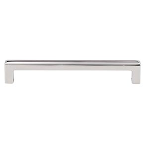 Top Knobs [TK674PN] Die Cast Zinc Cabinet Pull Handle - Podium Series - Oversized - Polished Nickel Finish - 6 5/16" C/C - 6 11/16" L