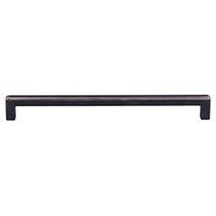 Top Knobs [TK675UM] Die Cast Zinc Cabinet Pull Handle - Podium Series - Oversized - Umbrio Finish - 9" C/C - 9 7/16" L