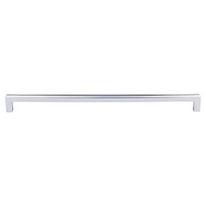 Top Knobs [TK676PC] Die Cast Zinc Cabinet Pull Handle - Podium Series - Oversized - Polished Chrome Finish - 12" C/C - 12 /12" L