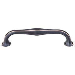 Top Knobs [TK715UM] Die Cast Zinc Cabinet Pull Handle - Spectrum Series - Oversized - Umbrio Finish - 5 1/16&quot; C/C - 5 3/4&quot; L