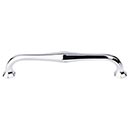 Top Knobs [TK716PC] Die Cast Zinc Cabinet Pull Handle - Spectrum Series - Oversized - Polished Chrome Finish - 6 5/16&quot; C/C - 7&quot; L