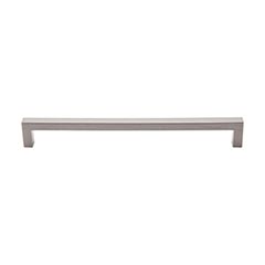 Top Knobs [M1152] Die Cast Zinc Cabinet Pull Handle - Square Bar Pull Series - Oversized - Brushed Satin Nickel Finish - 8 13/16&quot; C/C - 9 1/4&quot; L
