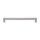 Top Knobs [M1152] Die Cast Zinc Cabinet Pull Handle - Square Bar Pull Series - Oversized - Brushed Satin Nickel Finish - 8 13/16&quot; C/C - 9 1/4&quot; L