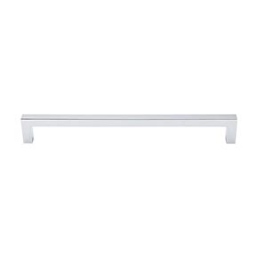 Top Knobs [M1154] Die Cast Zinc Cabinet Pull Handle - Square Bar Pull Series - Oversized - Polished Chrome Finish - 8 13/16" C/C - 9 1/4" L