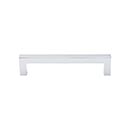 Top Knobs [M1160] Die Cast Zinc Cabinet Pull Handle - Square Bar Pull Series - Oversized - Polished Chrome Finish - 5 1/16&quot; C/C - 5 7/16&quot; L