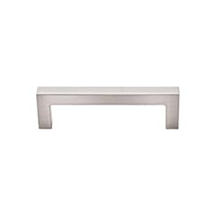 Top Knobs [M1161] Die Cast Zinc Cabinet Pull Handle - Square Bar Pull Series - Standard Size - Brushed Satin Nickel Finish - 3 3/4&quot; C/C - 4 3/16&quot; L